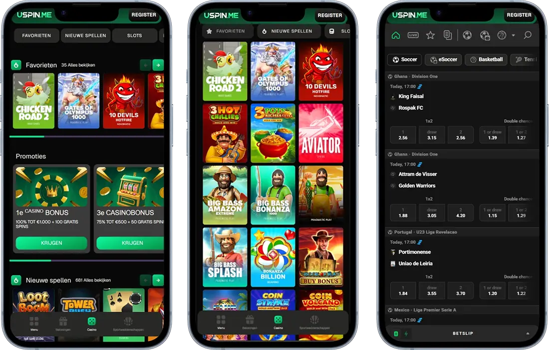 Uspin Casino Mobiele Ervaring