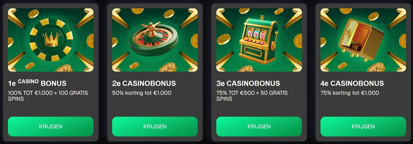 Uspin Casino Bonussen en Promoties